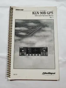 King KLN-90B GPS Abbreviated Operation Manual